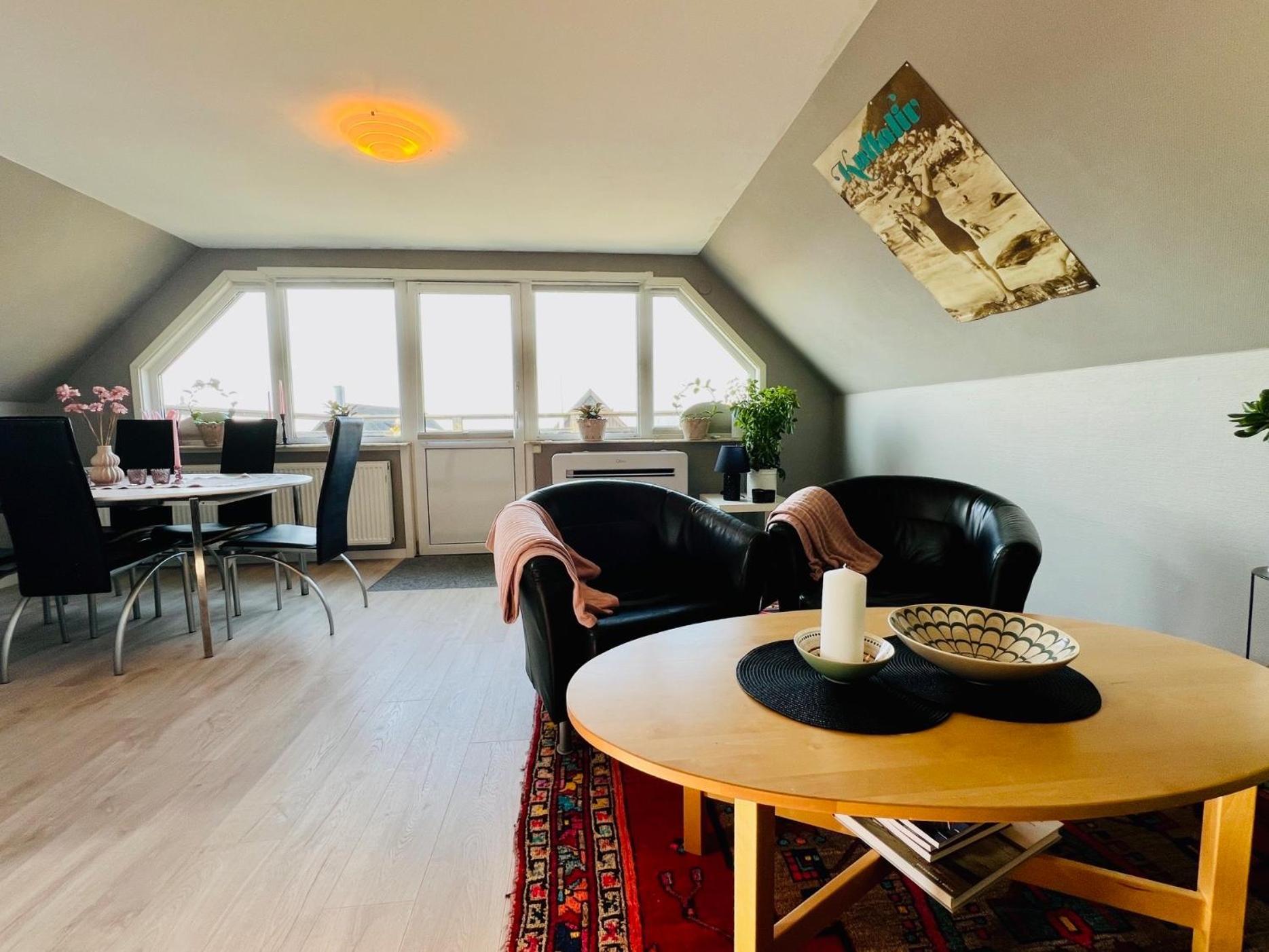 Penthouse-Laegenhet Med Tva Sovrum & Terass Med Havsutsikt Mölle 外观 照片